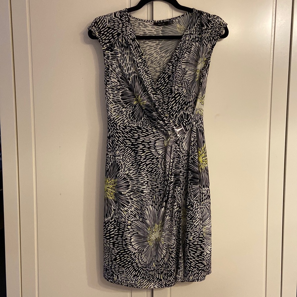 Cute faux wrap dress